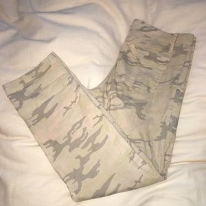 White Camo Pants